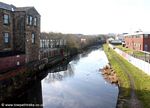 Leeds Liverpool canal at Church Lancashire