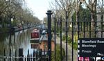Moorings on the Regents Canal
